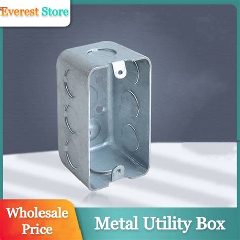 metal junction box 4x4|shallow 4x4 electrical box.